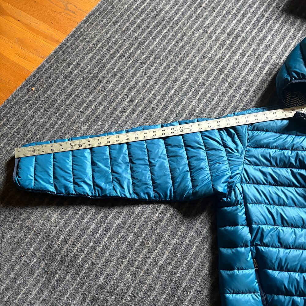 Columbia Sportwear Powder Lite Hooded Jacket Blue Quilted #1896741 Size Medium - Picture 8 of 8
